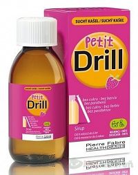 Pierre Fabre Medical Devices Petit Drill Sirup na suchý kašel 125 ml
