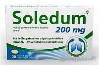 Soledum 200 mg mäkké gastrorezistentné kapsuly