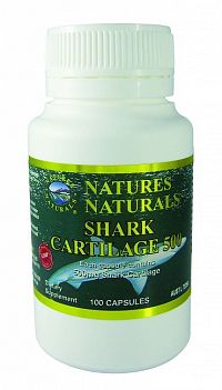 SHARK CARTILAGE 500 - Žraločia chrupavka 100 kapsúl