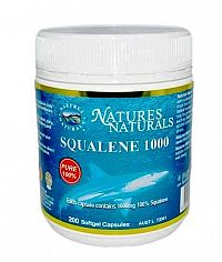 SQUALENE 1000 - olej zo žraločej pečene - 200 kapsúl
