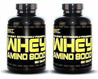 1+1 Zadarmo: Amino Whey 8000 od Best Nutrition 500 tbl. + 500 tbl.