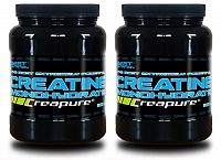 1+1 Zadarmo: Creatine Monohydrate Creapure od Best Nutrition 300 g + 300 g