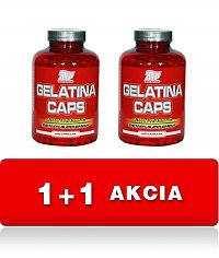 1+1 Zadarmo: Gelatina Caps - ATP Nutrition 100 kaps + 100 kaps