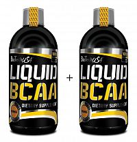 1+1 Zadarmo: Liquid BCAA - Biotech USA 1000ml+1000ml Citrón