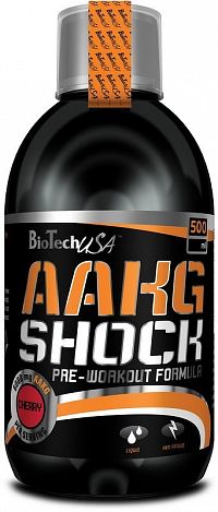 AAKG Shock Extreme - Biotech USA 1000 ml Višňa