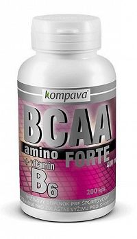 Amino BCAA Forte - Kompava 200 kaps