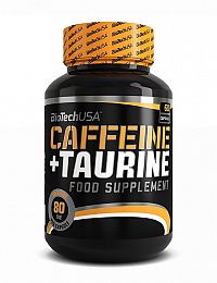 Caffeine + Taurine - Biotech USA 60 kaps.