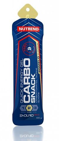 Carbosnack od Nutrend 55 g sáčok Bitter Lemon