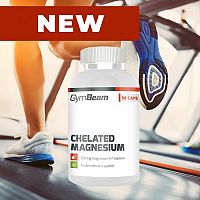 Chelated Magnesium - GymBeam 90 kaps.