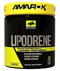 Dedicated BCAA + Lipodrene - Amarok Nutrition 500 g Lemon Lime