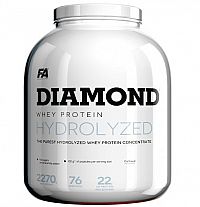 Diamond Hydrolysed Whey Protein od Fitness Authority 2270 g Vanilla