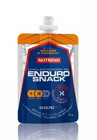 Endurosnack od Nutrend 75 g sáčok Pomaranč+Kokos