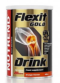 Flexit Gold Drink od Nutrend  400 g Pomaranč