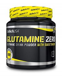 Glutamine Zero - Biotech USA 300 g Broskyňa+Ľadový čaj