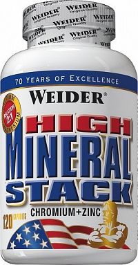 High Mineral Stack - Weider 120 kaps.