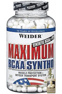 Maximum BCAA Syntho + PTK - Weider 240 kaps.