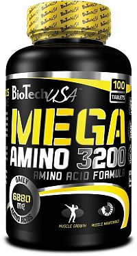 Mega Amino 3200 - Biotech USA 100 tbl
