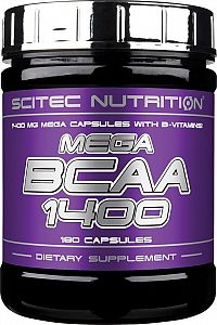 Mega BCAA 1400 - Scitec Nutrition 180 tbl.
