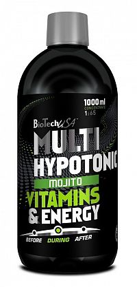 Multi Hypotonic 1:65 - Biotech USA 1000 ml. Citrón