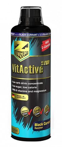 VitActive + L-Carnitine od Z-Konzept  1000 ml. Green Tea-Lime