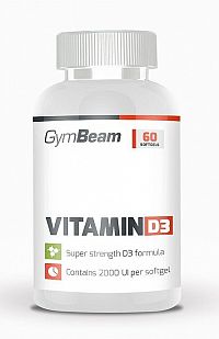 Vitamin D3 - GymBeam 60 kaps.