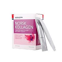 Biopharma - Norsk Kollagen - hydrolyzovaný morský kolagén s vitamínom C a biotinom - 25x5 g