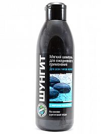 Fratti Špeciálny čierny šampón so šungitom pre všetky typy vlasov na každodenné použitie - 300ml