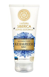 Natura Siberica Loves Estonia Výživný telový krém nevädza a moruška- 200ml