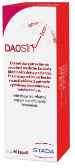 Daosin 60 liek na histamínovú intoleranciu