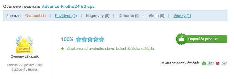 Recenzie a skúsenosti s Probio24 na heureke