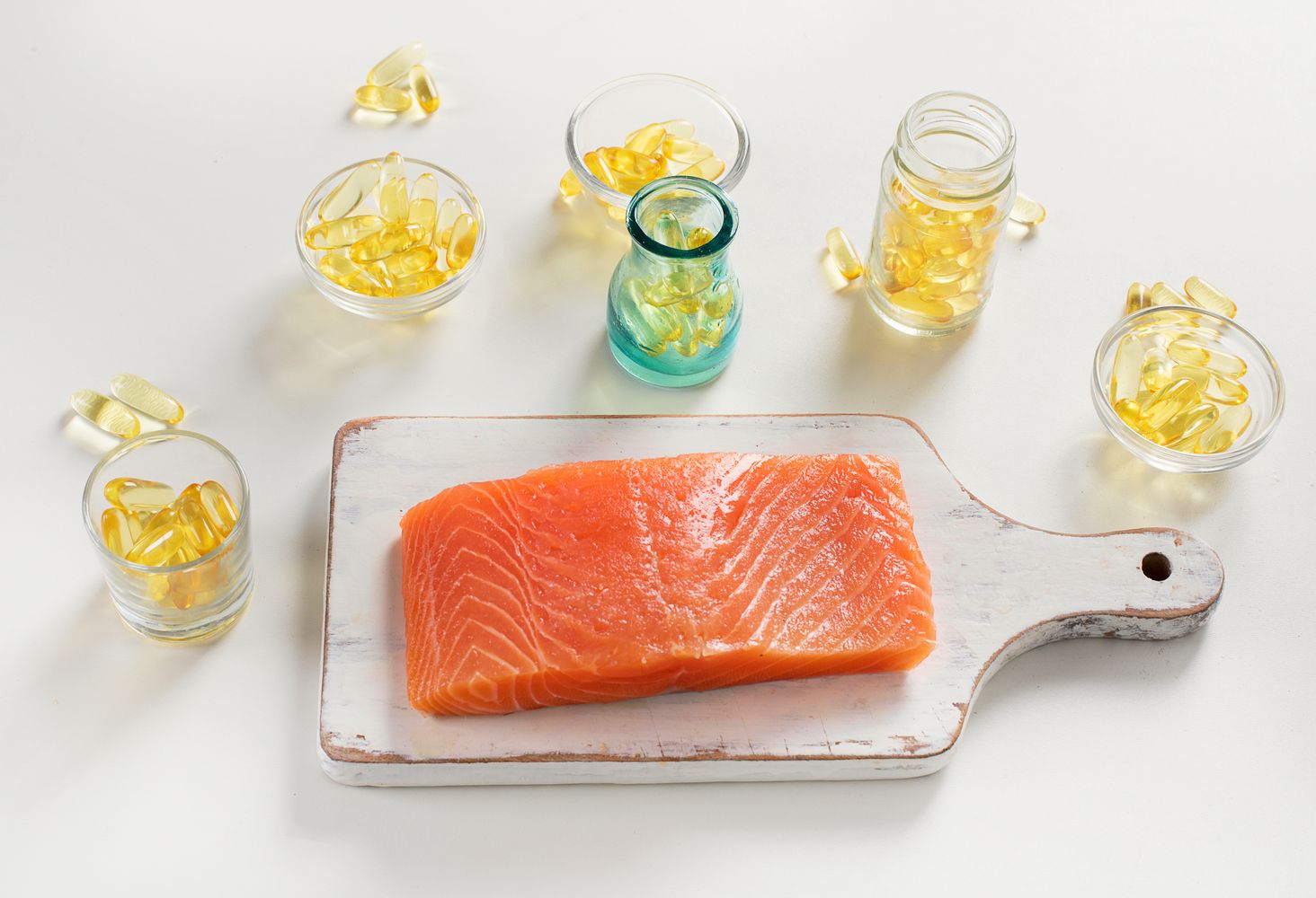 Rybí olej s obsahom omega 3 mastných kyselín